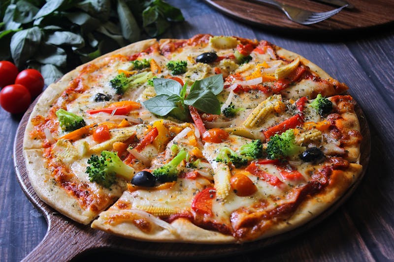 Veggie Supreme pizza
