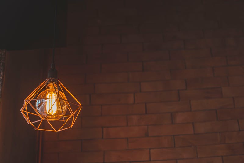 Pizza Luce restaurant interior with warm lighting