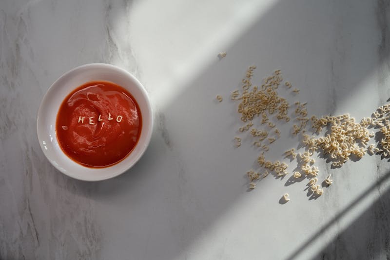 Garlic Knots with marinara sauce